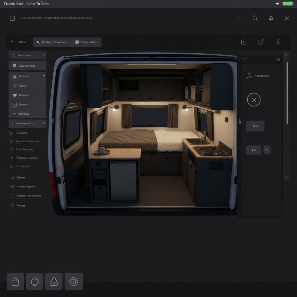 3D interior builder preview